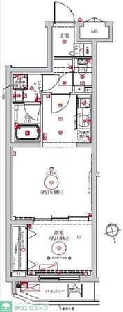 LUMEED梅島の物件間取画像